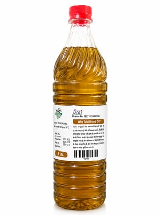 Tulsi Organic Cold Pressed Pili Sarson /Yellow mustard Oil - 1 Litre Tulsi Organic Cold Pressed Pili Sarson /Yellow mustard Oil - 1 Litre