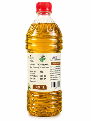 Tulsi Organic Cold Pressed Pili Sarso / yellow mustard Oil 500 ML Tulsi Organic Cold Pressed Pili Sarso / yellow mustard Oil 500 ML